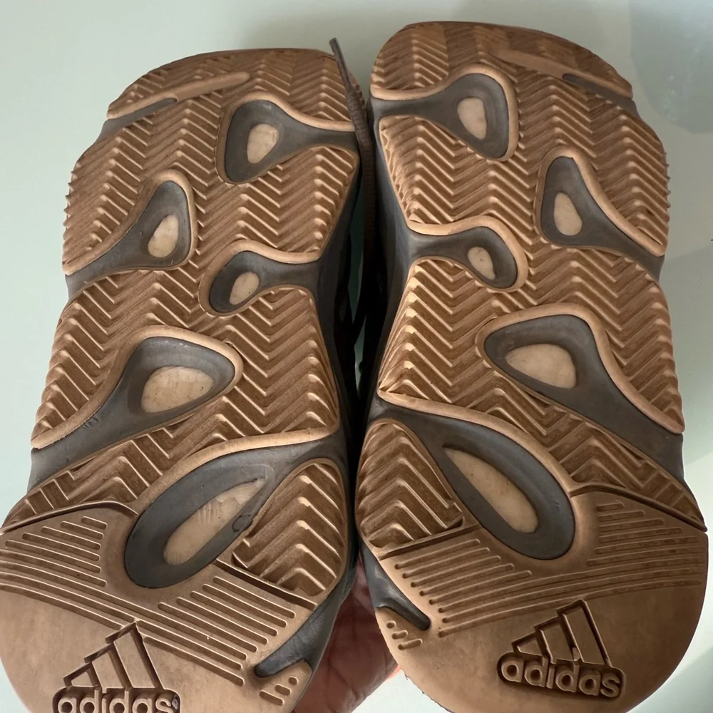 Yeezy Gray and Brown Sneakers - Picture 5 of 6